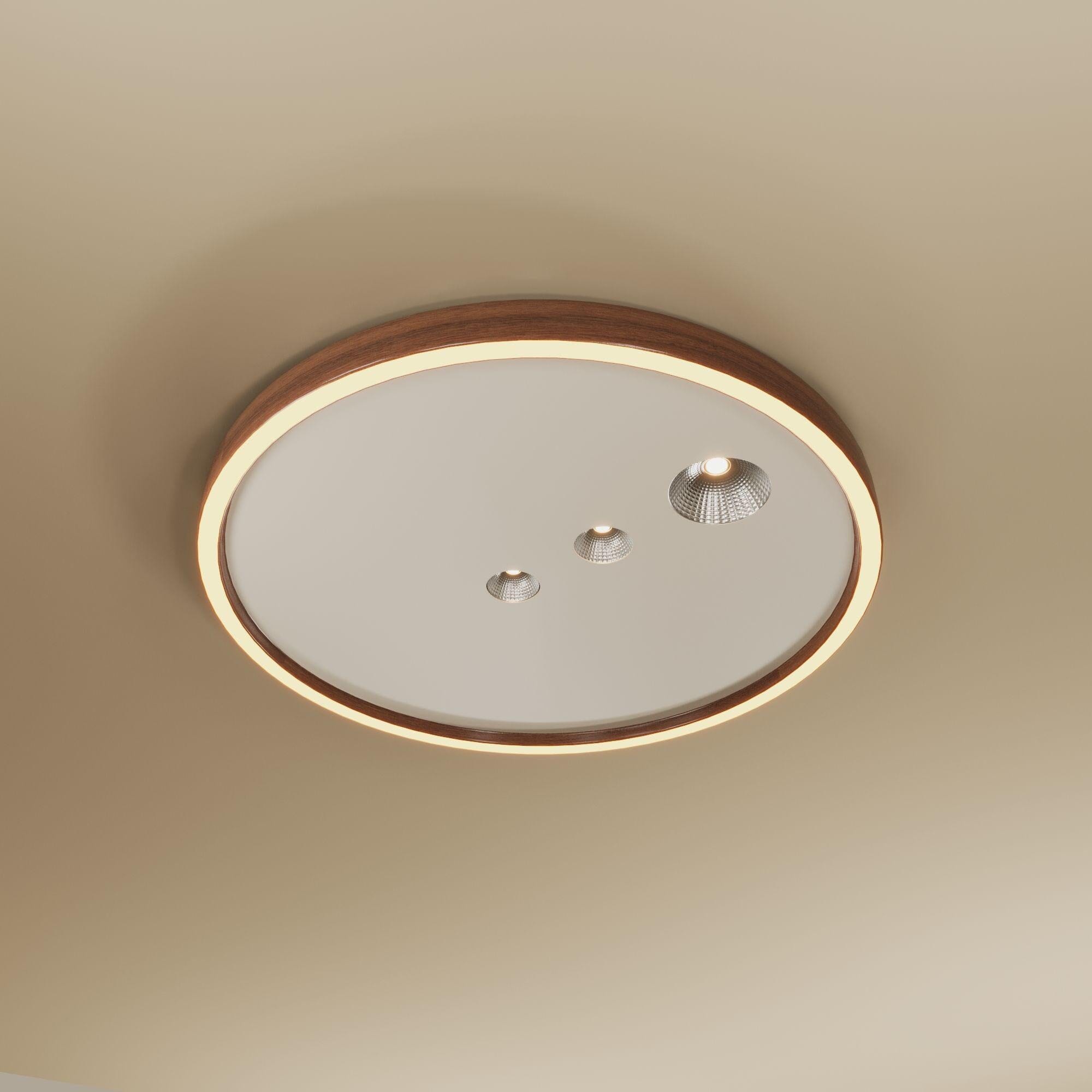 Modern 40cm Dimmable LED Ceiling Light Lightsin UK 
