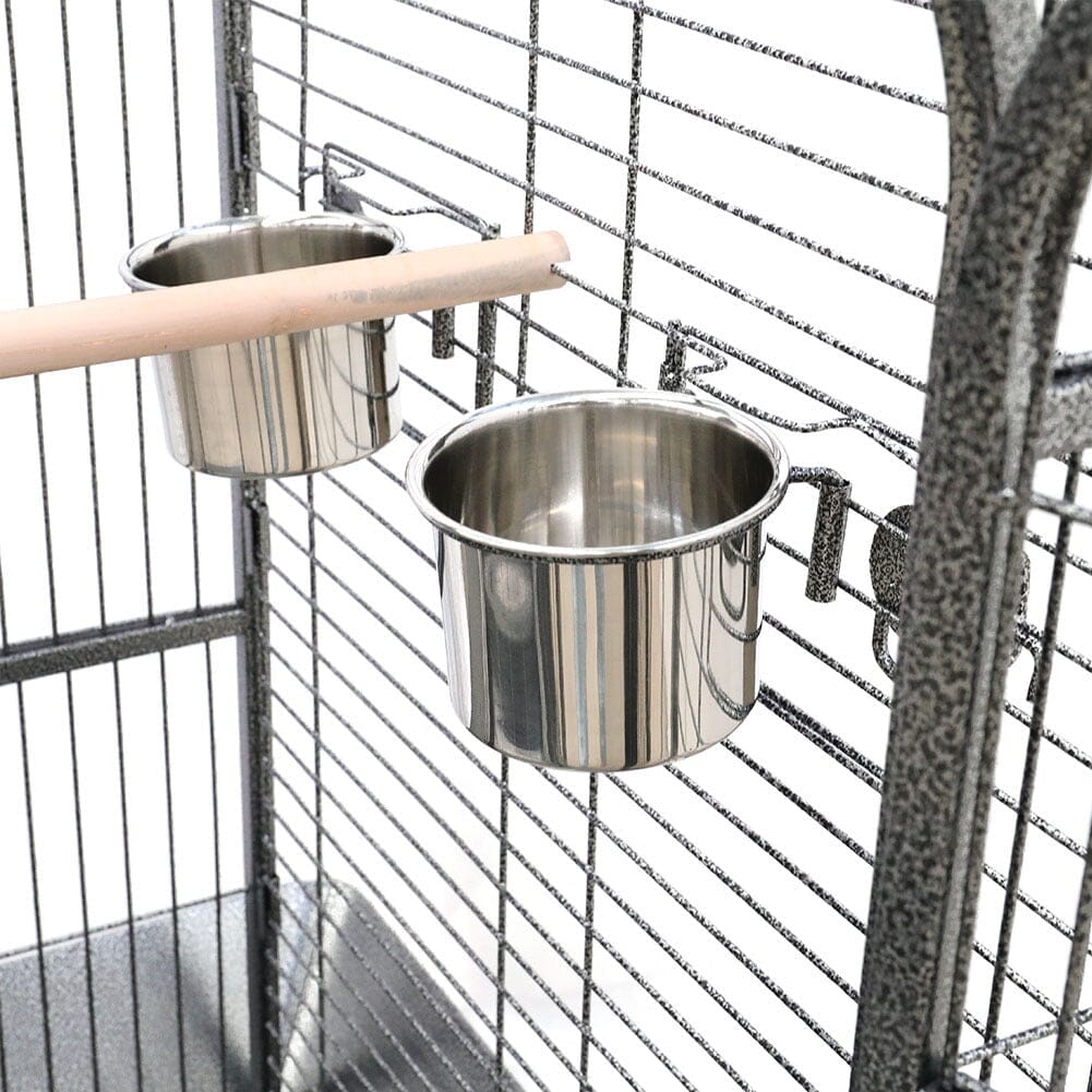 European-Style Luxury Large Metal Wire Bird Cage Living and Home 