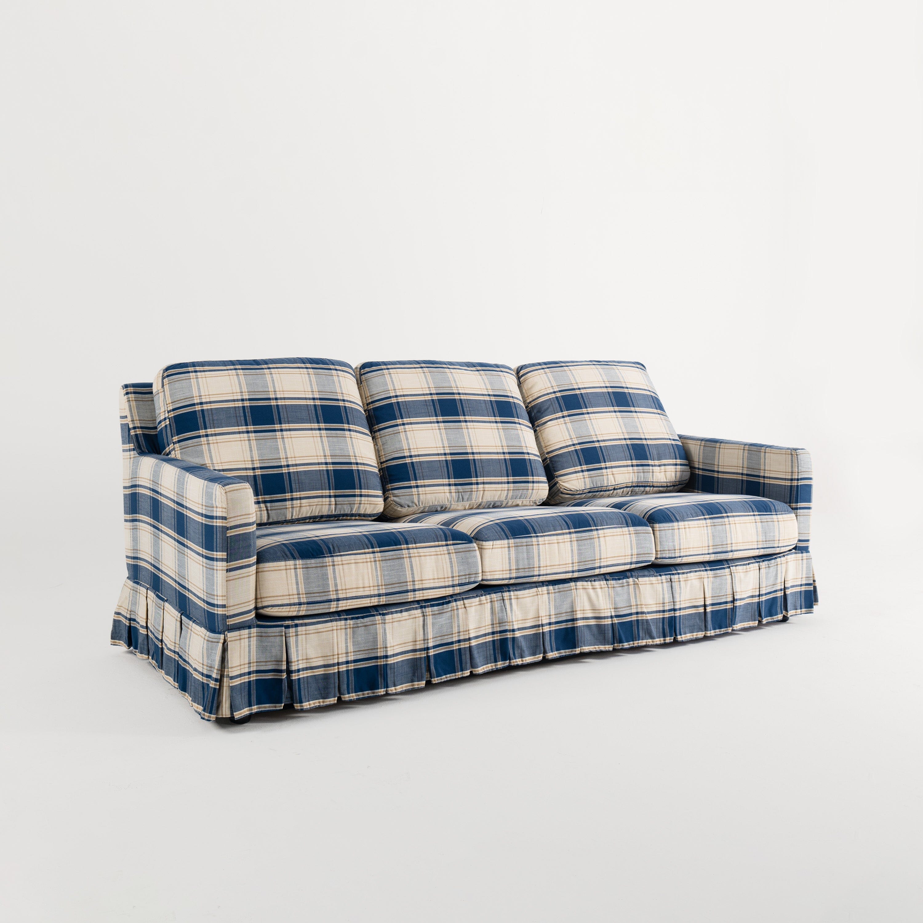 Cottonfy Minimalist Stylish Detachable Striped and Checkered Pattern Sofa Cottonfy UK 