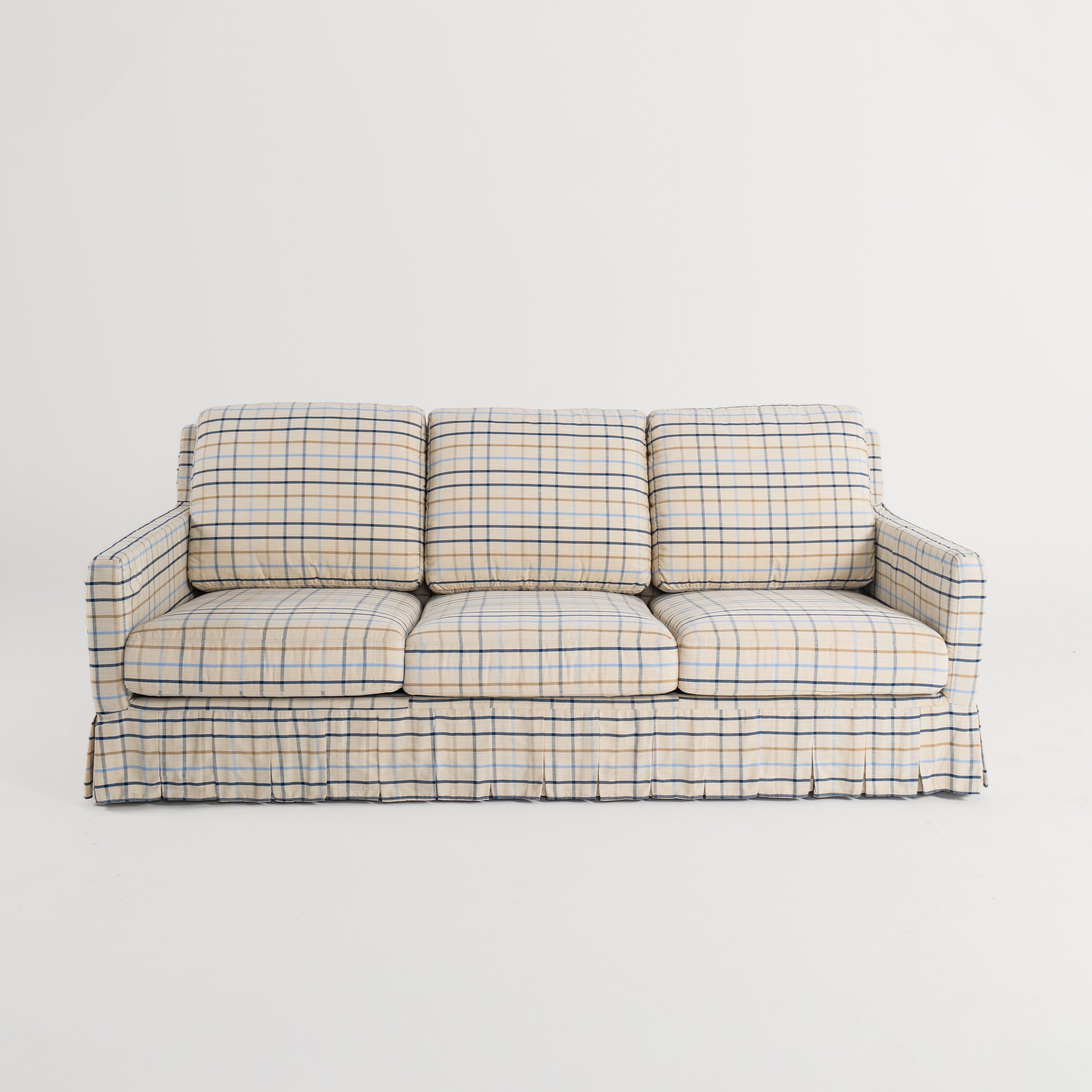 Cottonfy Minimalist Stylish Detachable Striped and Checkered Pattern Sofa Cottonfy UK 
