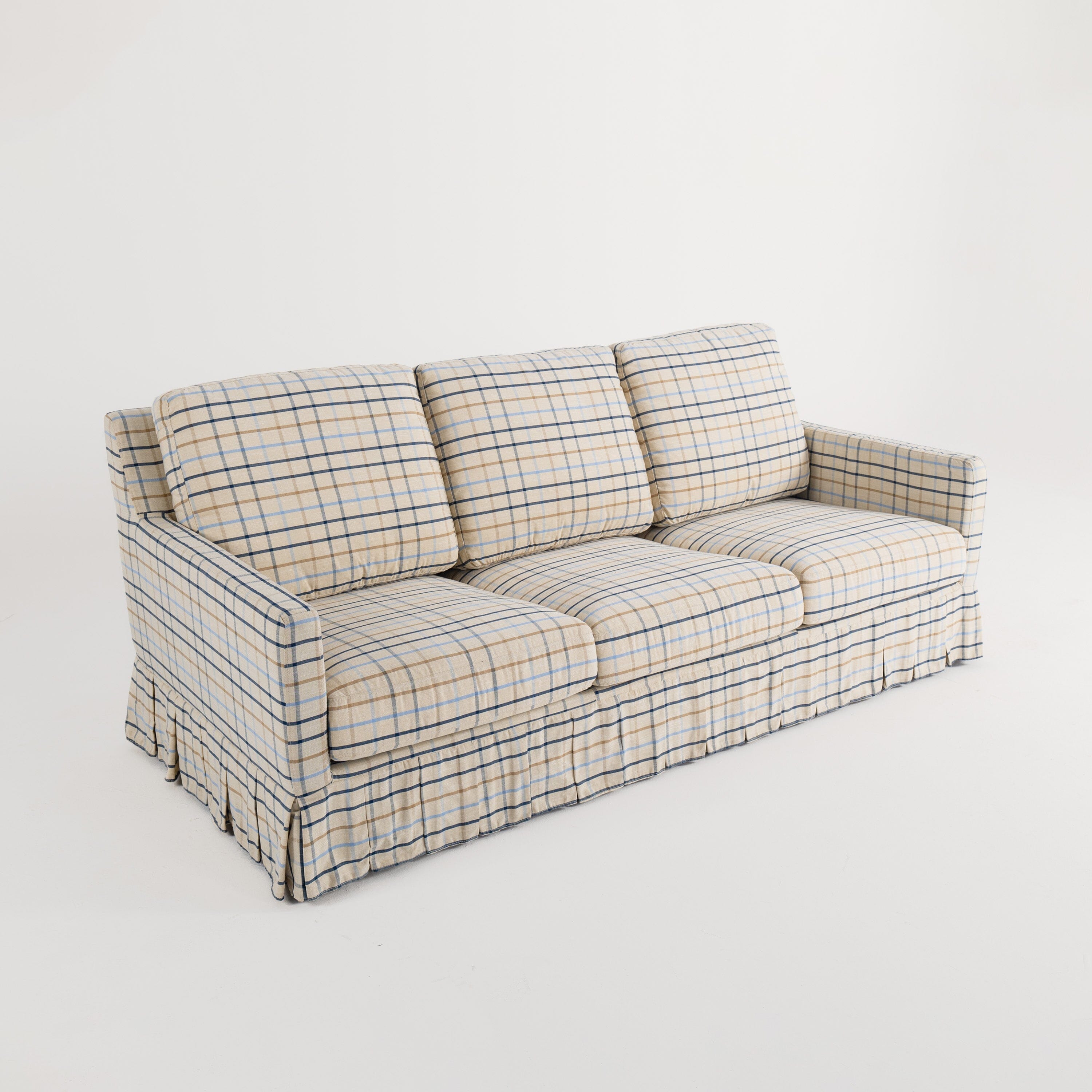 Cottonfy Minimalist Stylish Detachable Striped and Checkered Pattern Sofa Cottonfy UK 