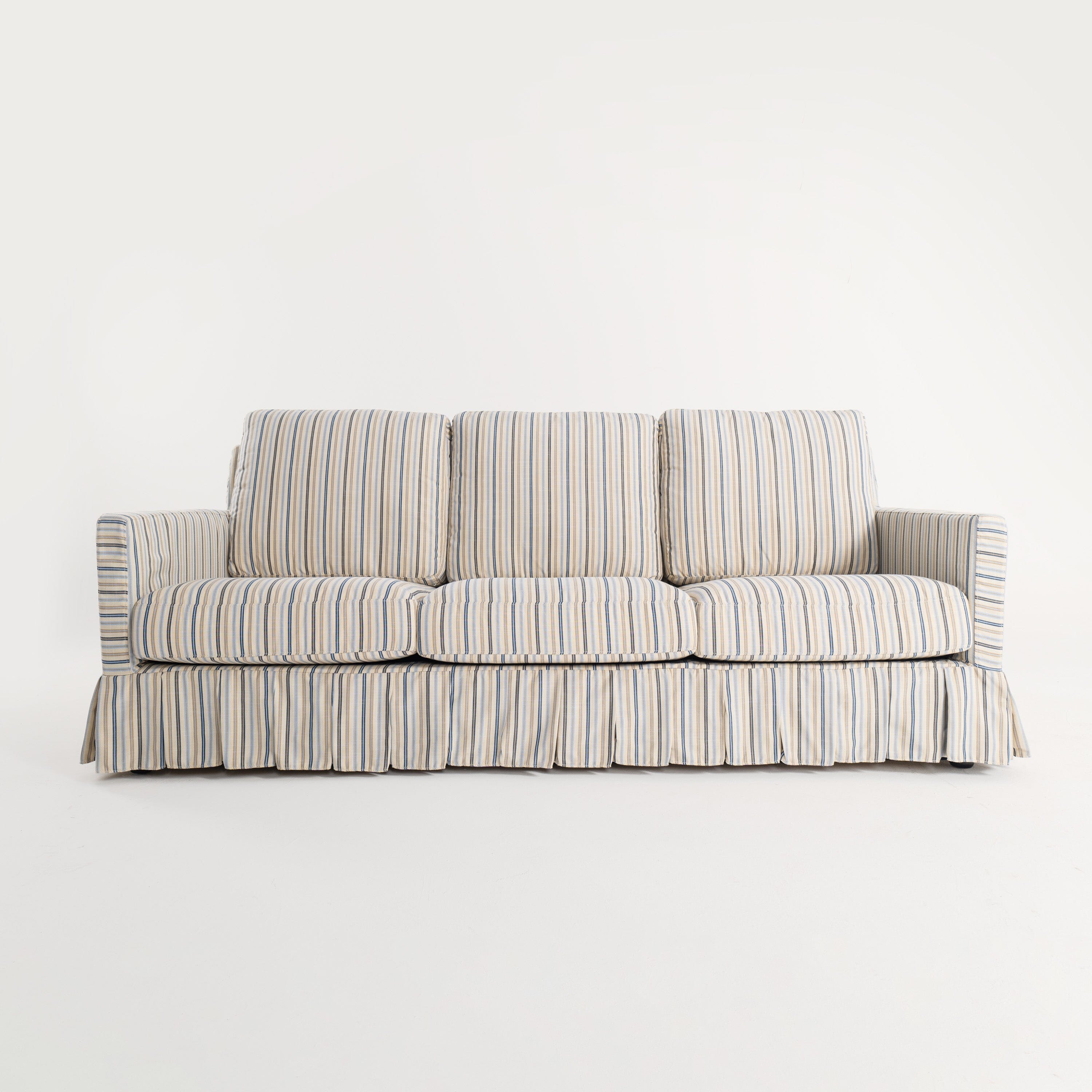 Cottonfy Minimalist Stylish Detachable Striped and Checkered Pattern Sofa Cottonfy UK 