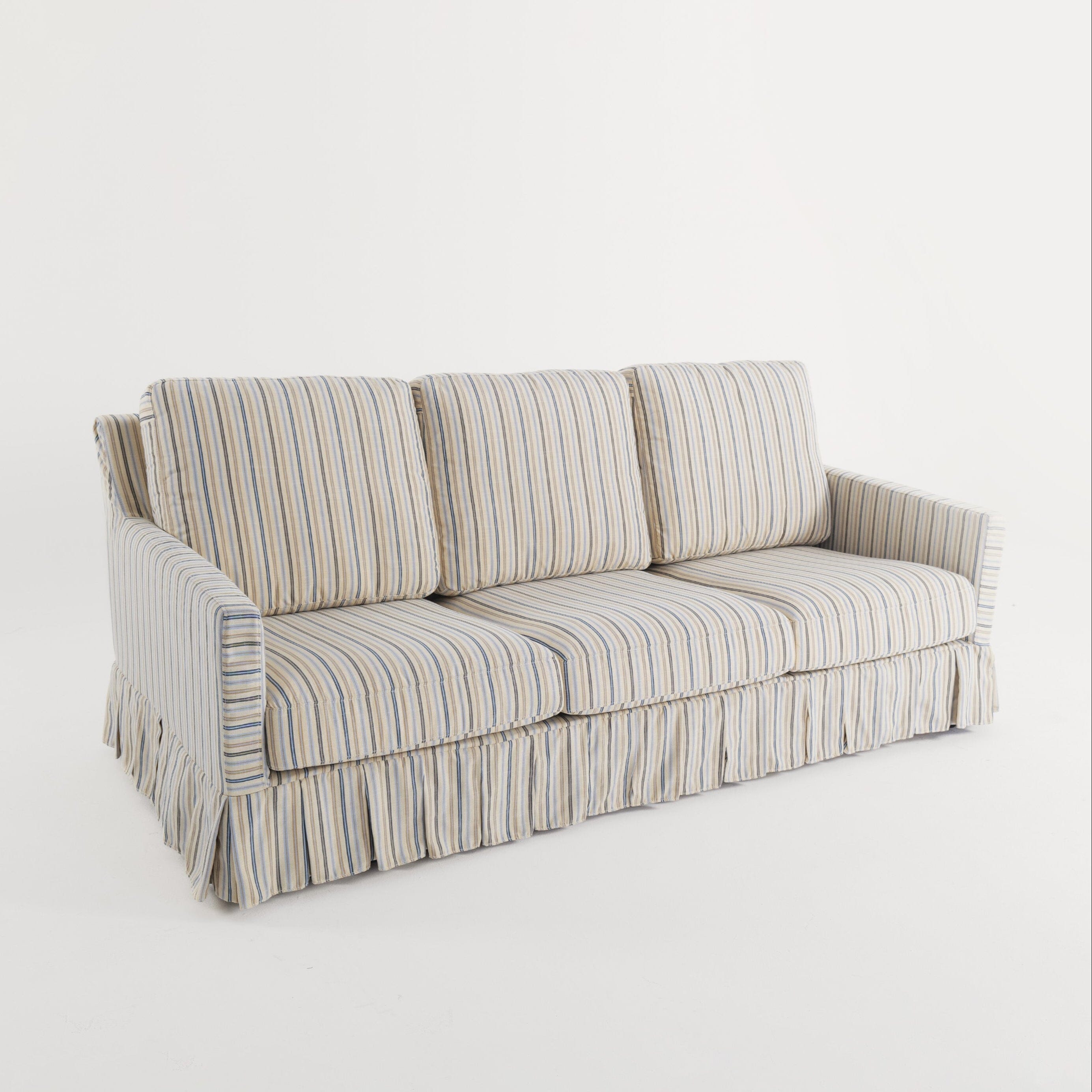 Cottonfy Minimalist Stylish Detachable Striped and Checkered Pattern Sofa Cottonfy UK 