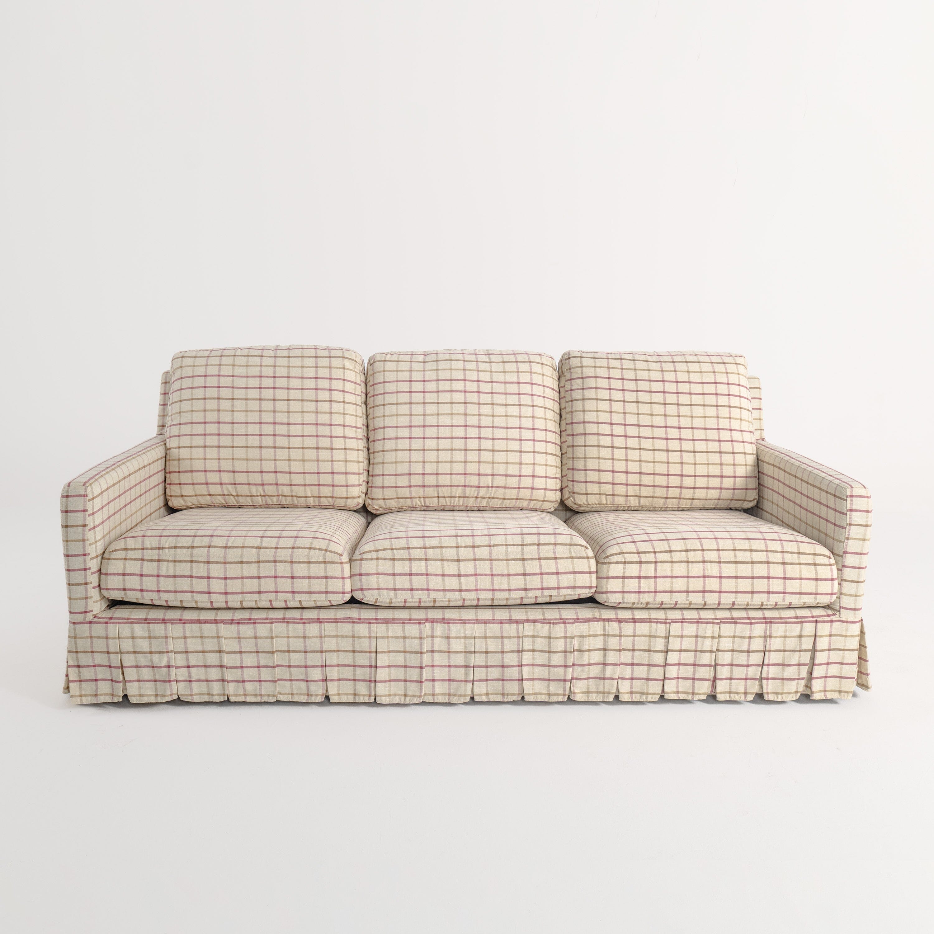 Cottonfy Minimalist Stylish Detachable Striped and Checkered Pattern Sofa Cottonfy UK Striped Red (Pre-Order) 
