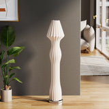 104cm H Modern White LED Novelty Floor Lamp Chrome Base Floor Lamps Living and Home 