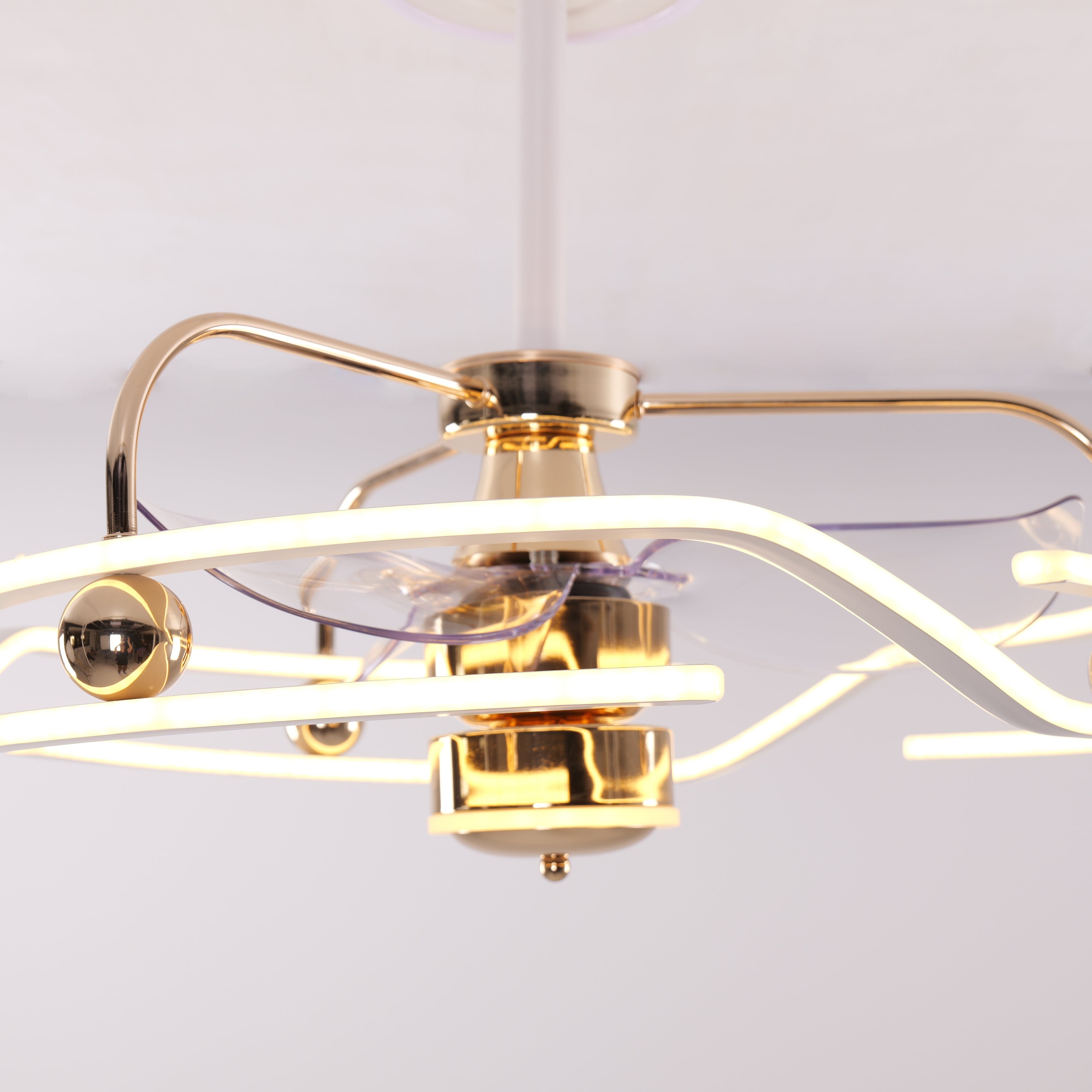 Lightsin Modern Ceiling Fan Light with Remote Control Low-Noise Adjustable Fan Light Lightsin UK 
