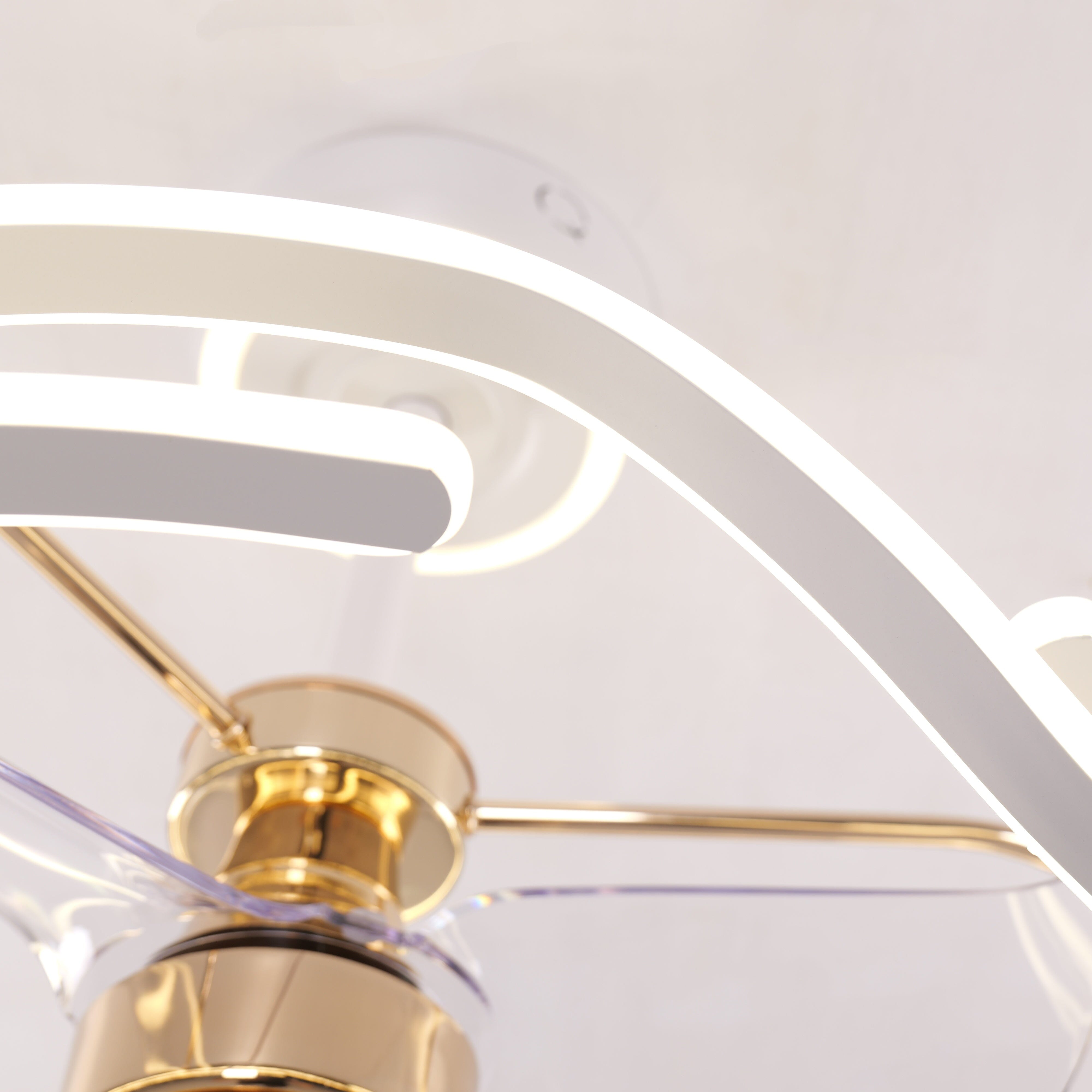 Lightsin Modern Ceiling Fan Light with Remote Control Low-Noise Adjustable Fan Light Lightsin UK 
