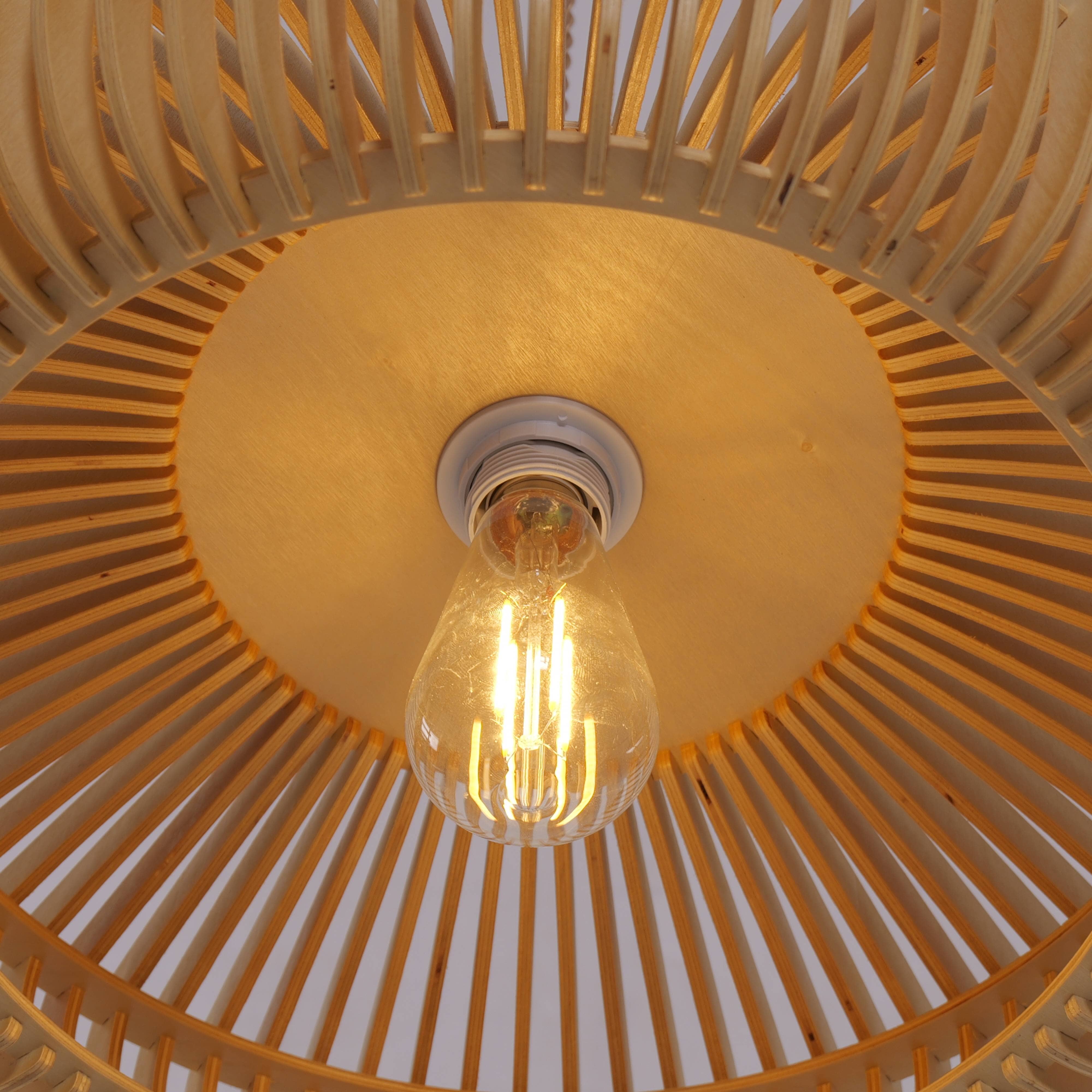 Lightsin Handcrafted Wooden Kitchen Pendant Light Fixtures Lightsin UK 