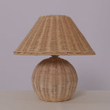Lightsin Bohemian Rattan Table Lamp – Handcrafted Natural Lighting Lightsin UK 