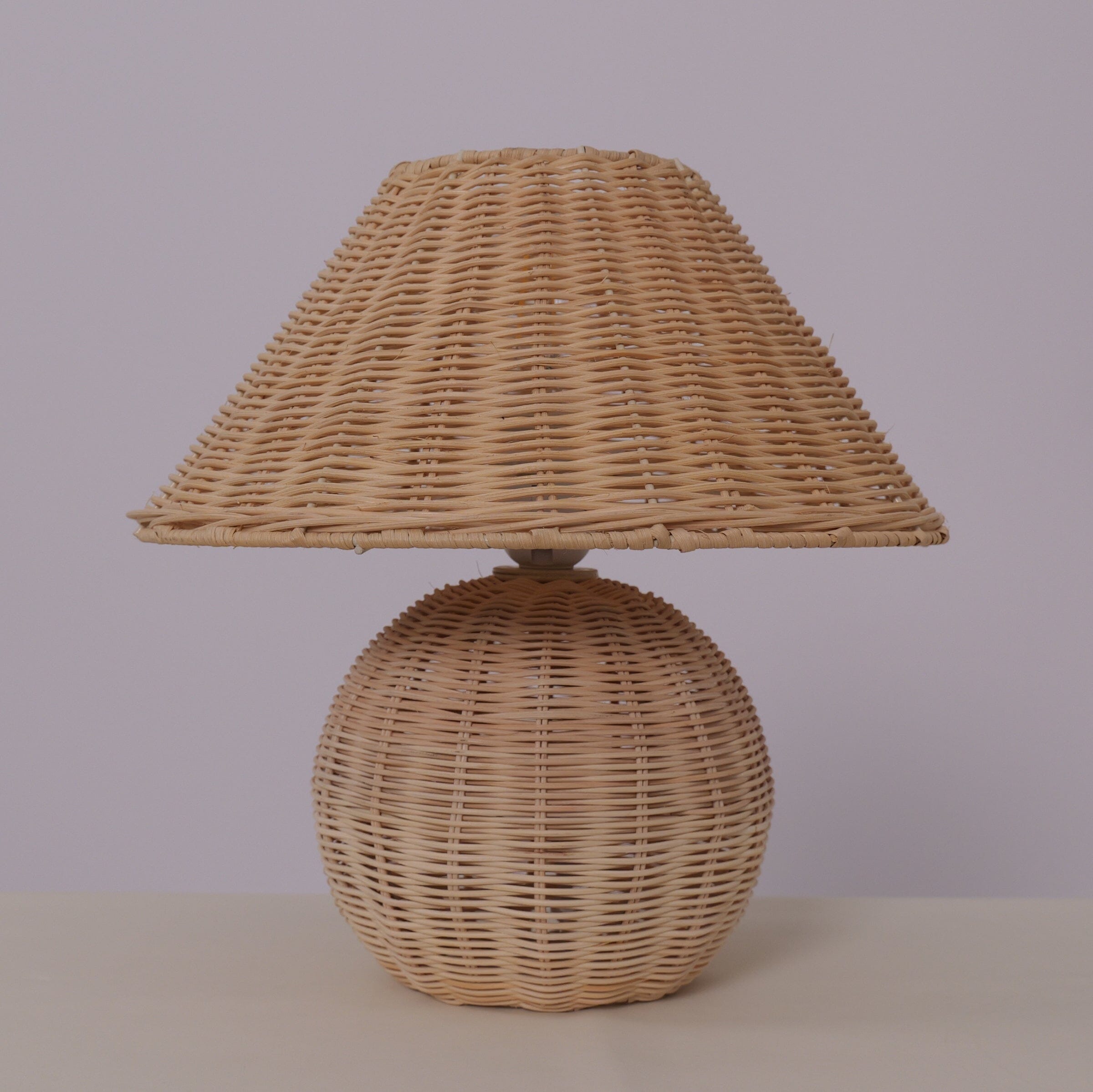 Lightsin Bohemian Rattan Table Lamp – Handcrafted Natural Lighting Lightsin UK 