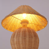 Lightsin Bohemian Rattan Table Lamp – Handcrafted Natural Lighting Lightsin UK 