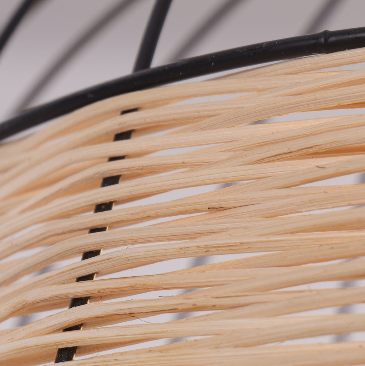 Lightsin Modern Rattan Pendant Light Available in Grey, Pink, and White Lightsin UK 