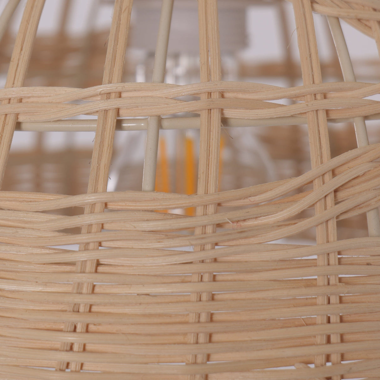 Lightsin Eco-Friendly Dome-Shaped Rattan Pendant Light for Home Decor Lightsin UK 
