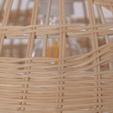 Lightsin Eco-Friendly Dome-Shaped Rattan Pendant Light for Home Decor Lightsin UK 