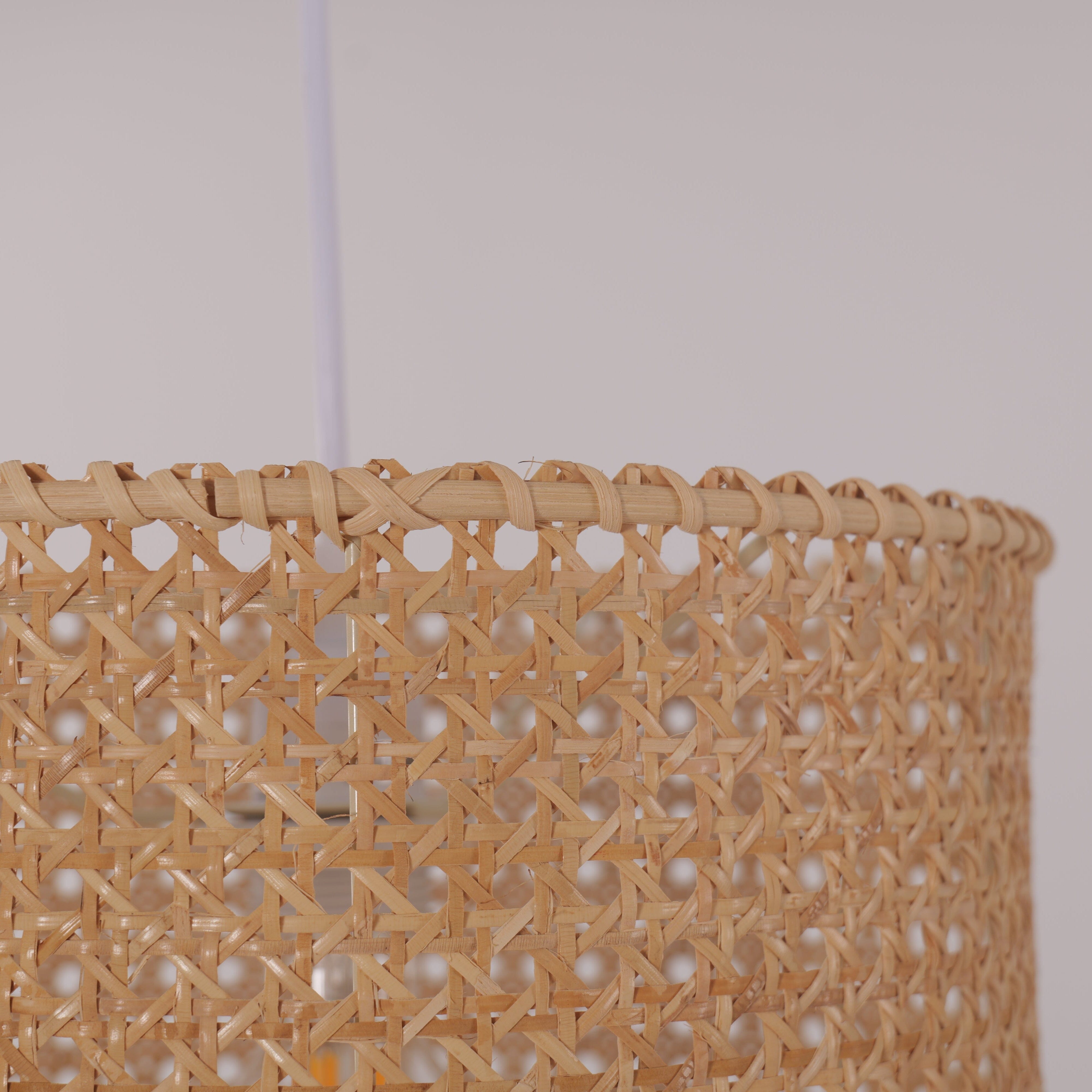Lightsin Wabi-Sabi Style Hand-woven Rattan Pendant Light Lightsin UK 
