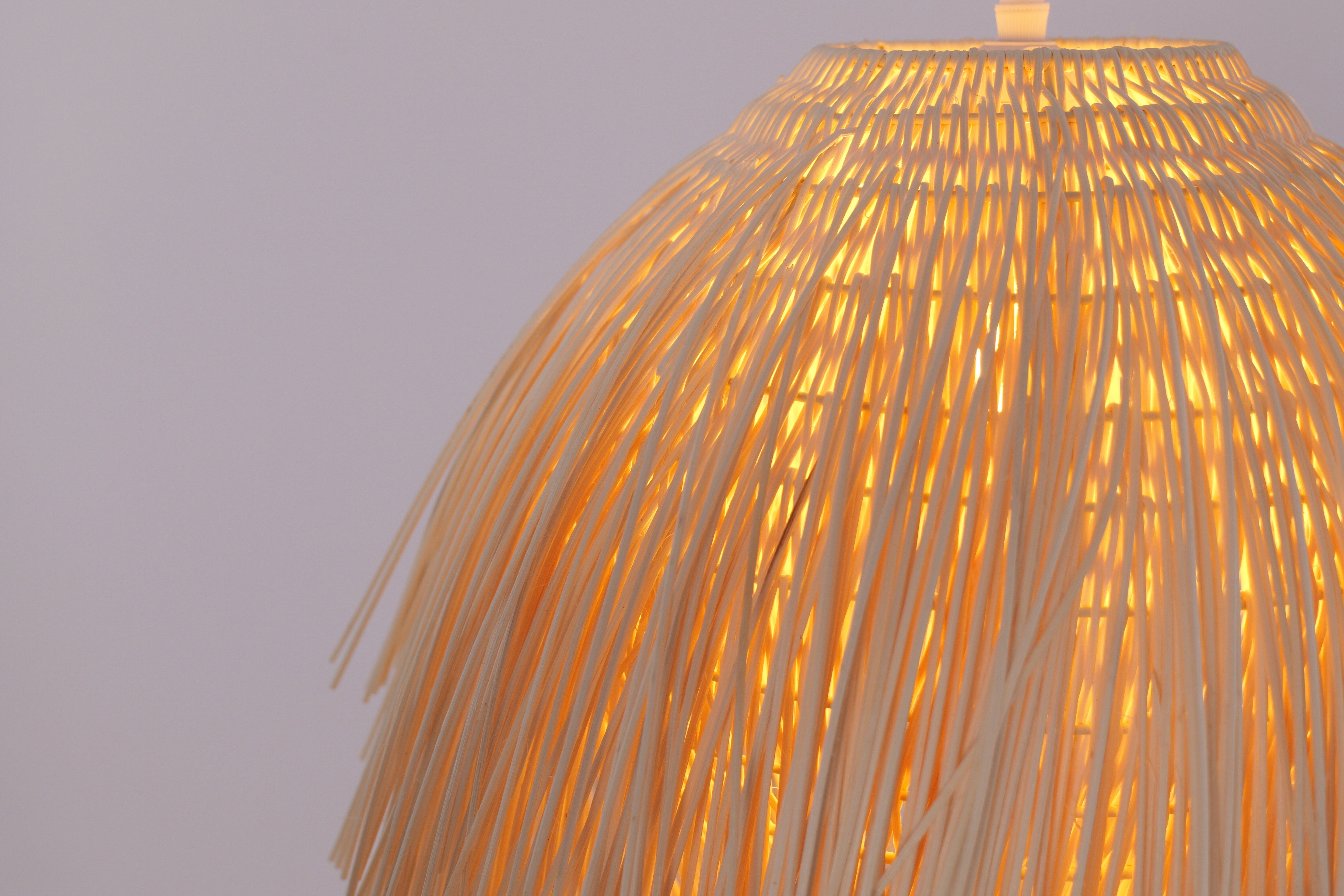 Lightsin Japanese Scarecrow Rattan Pendant Light Lightsin UK 