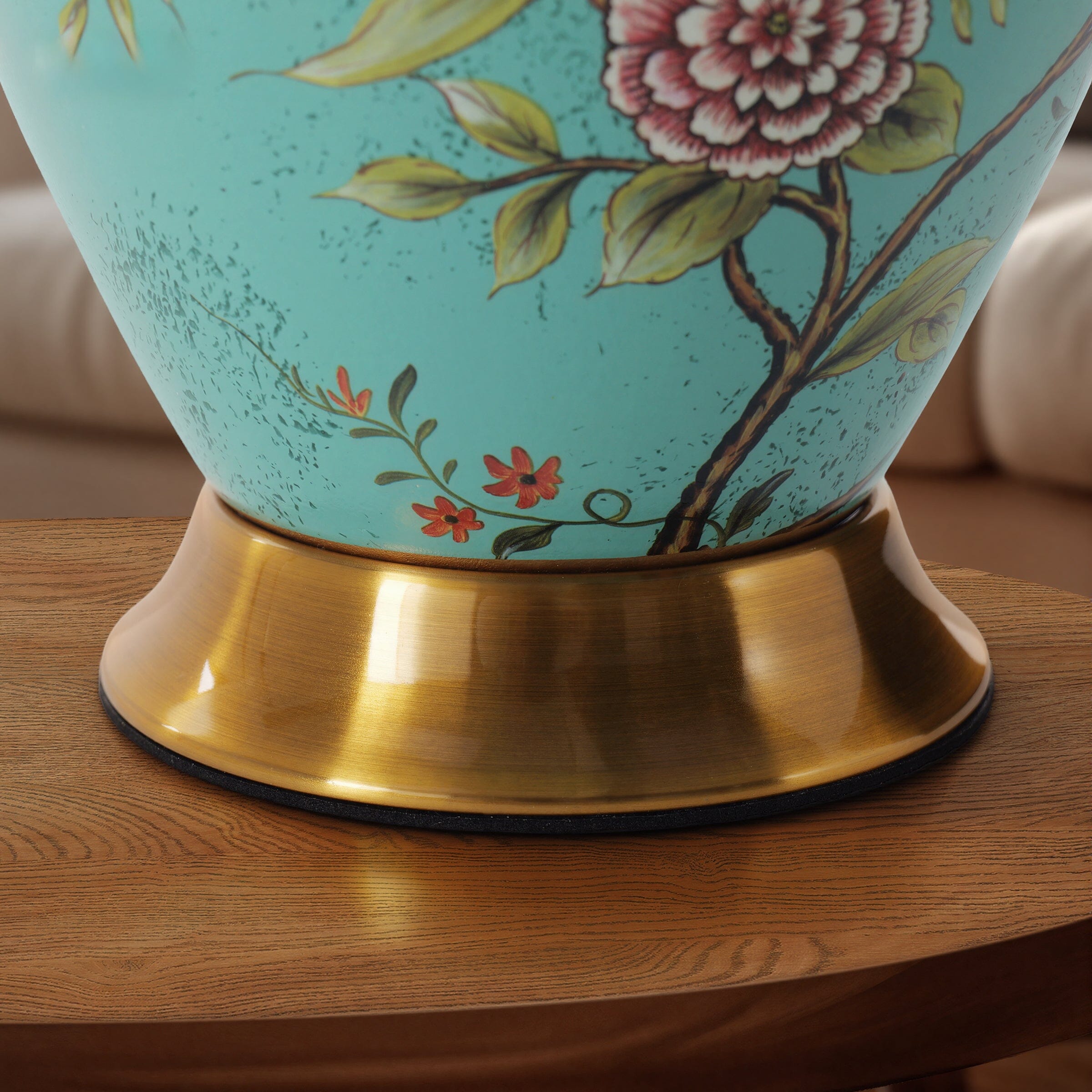 Lightsin Chinoiserie Hand-Painted Ceramic Table Lamp Collection Lightsin UK 