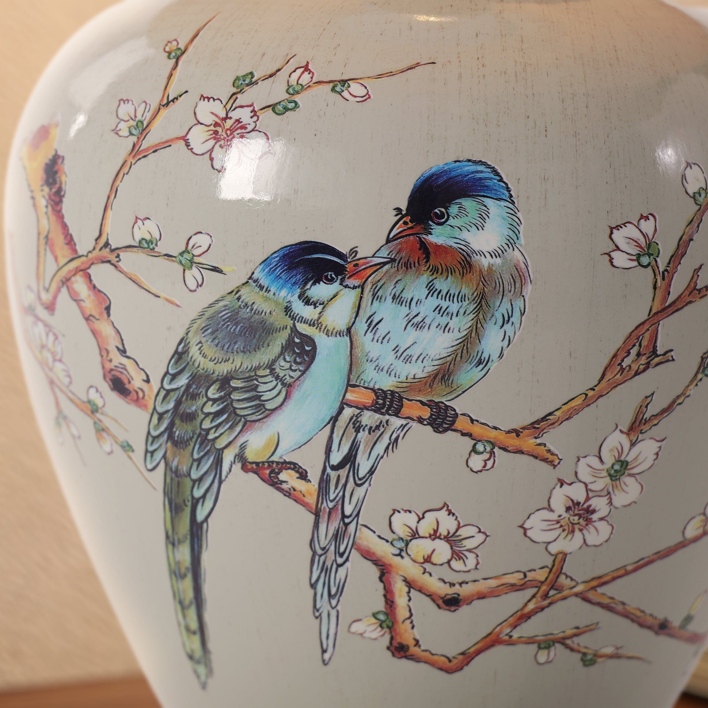 Lightsin Chinoiserie Hand-Painted Ceramic Table Lamp Collection Lightsin UK 