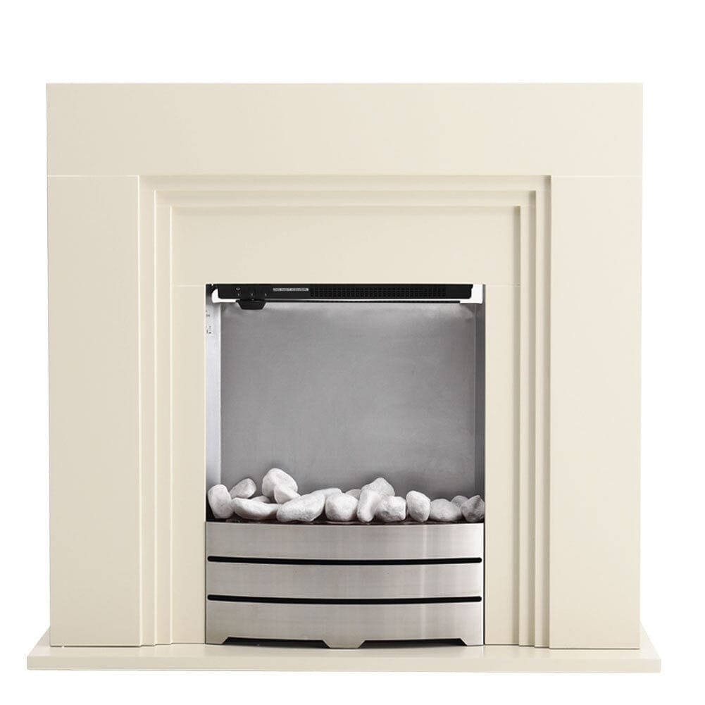 Yijia TF-16001EMA Electric Fireplace: Elegant Design with Dual Heating Settings Living and Home 