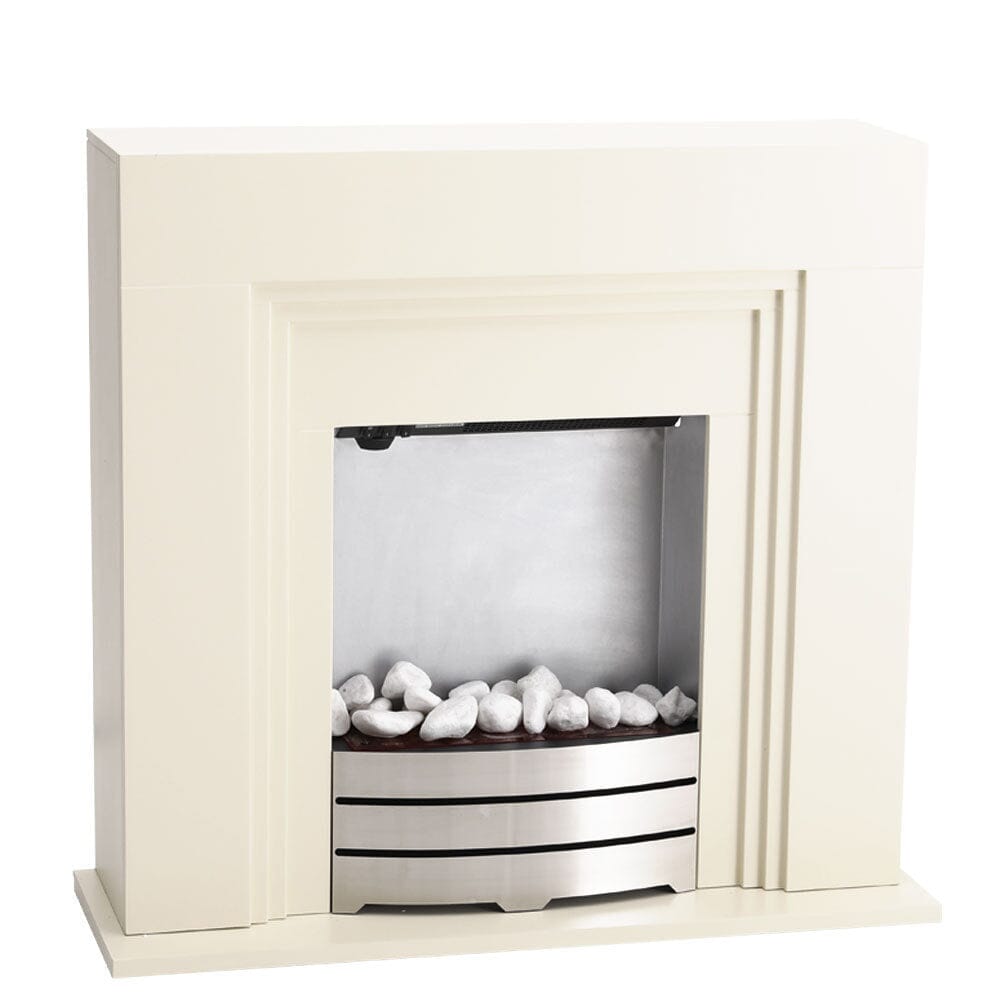 Yijia TF-16001EMA Electric Fireplace: Elegant Design with Dual Heating Settings Living and Home 