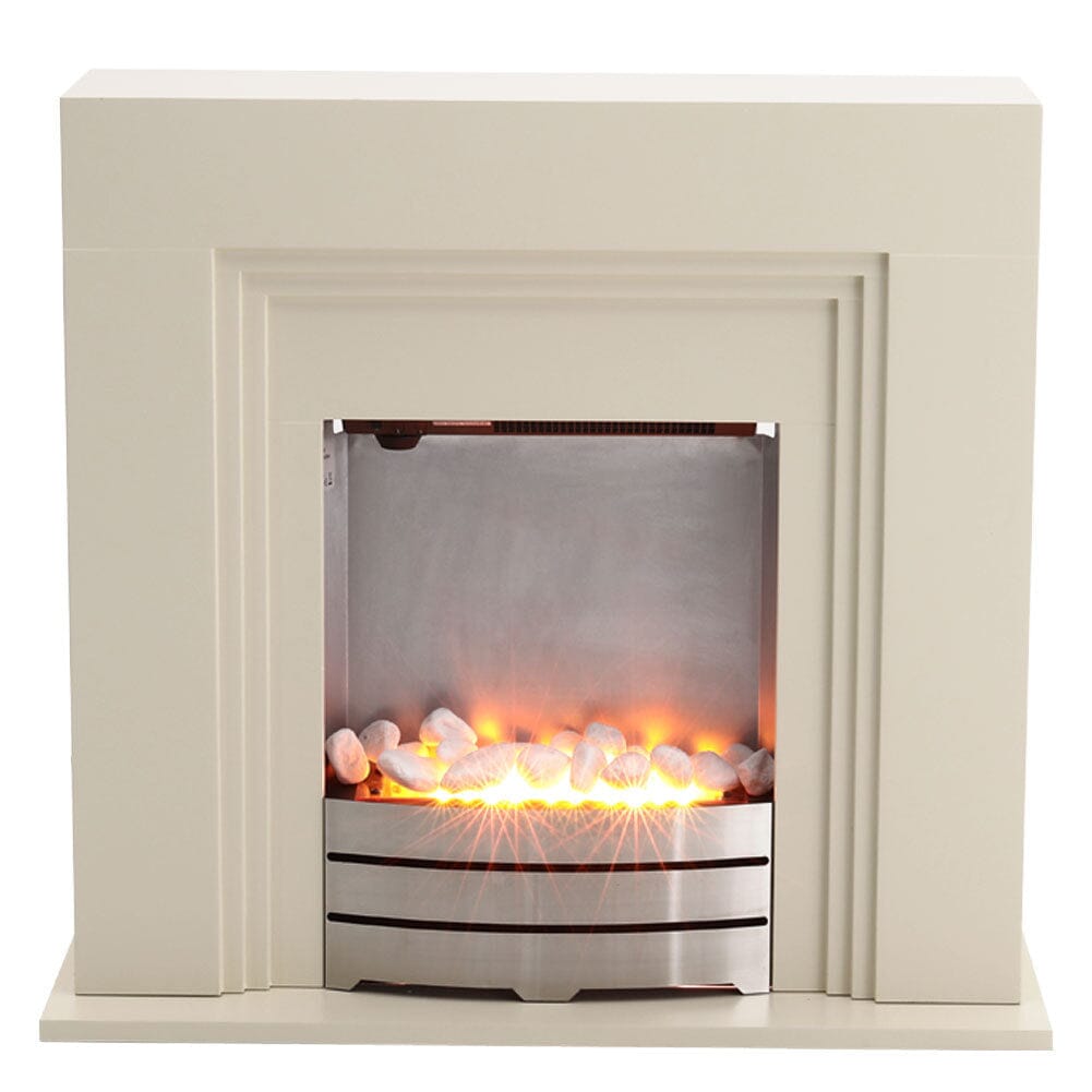 Yijia TF-16001EMA Electric Fireplace: Elegant Design with Dual Heating Settings Living and Home 