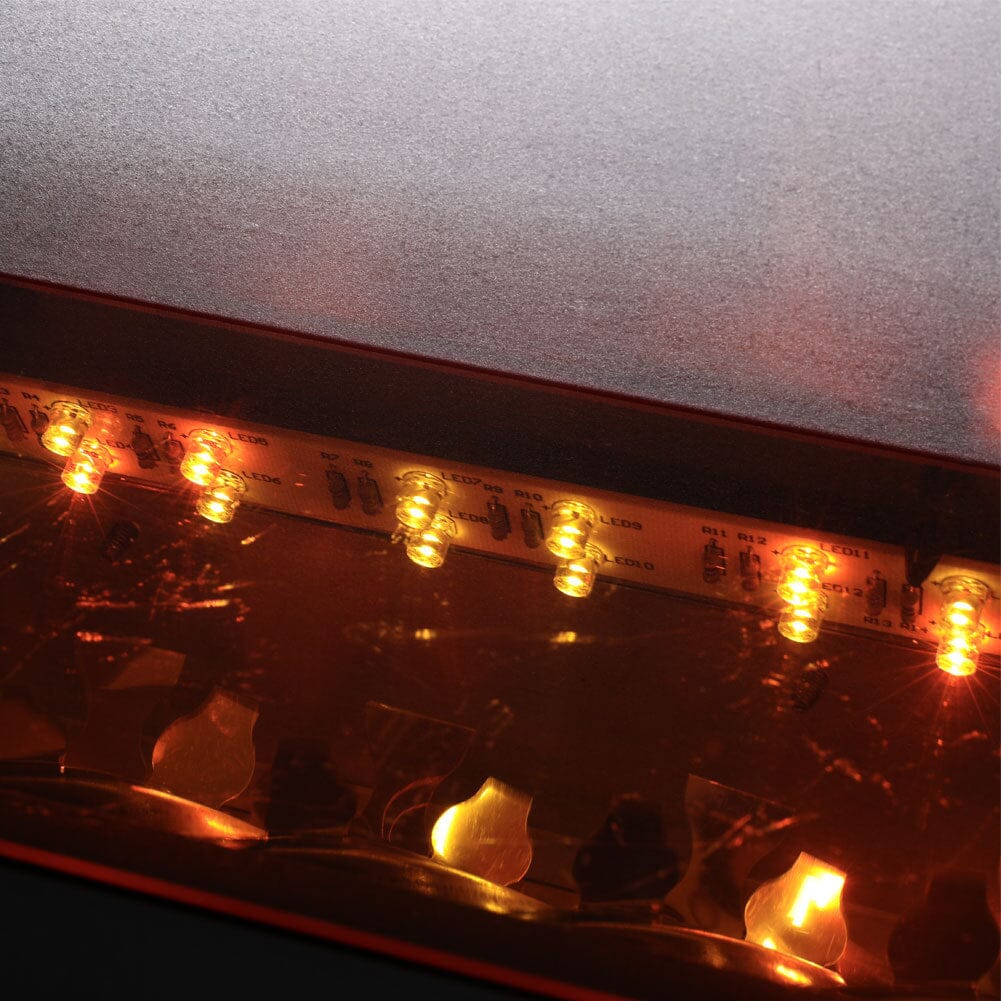 Yijia TF-16001EMA Electric Fireplace: Elegant Design with Dual Heating Settings Living and Home 