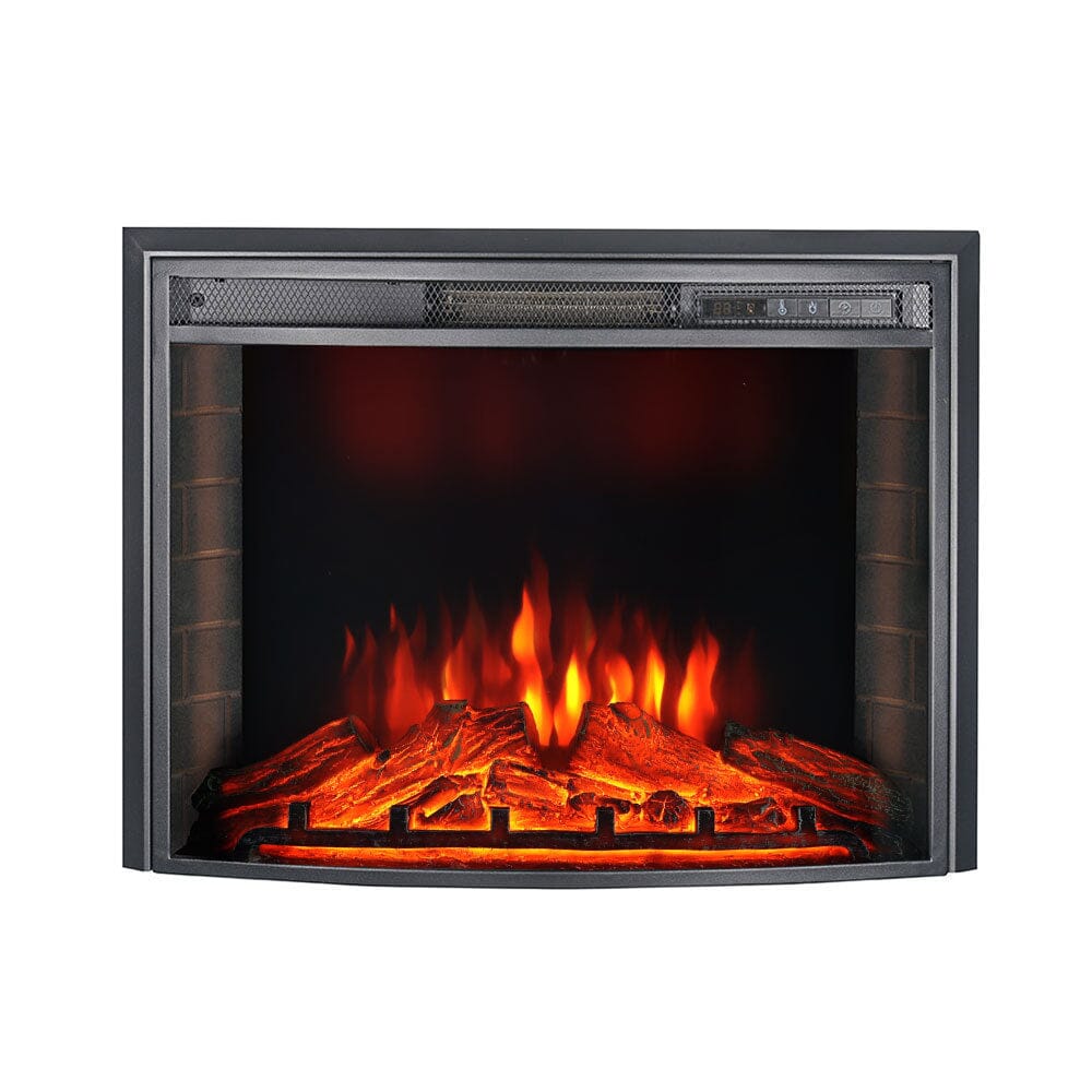 Gengmei EF-26A Curved Electric Fireplace: Stylish Heating with Adjustable Flame Colors Living and Home 