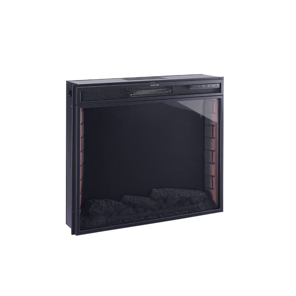Electric Fireplace: Sleek Recessed Design with Dual Heating Options Living and Home 
