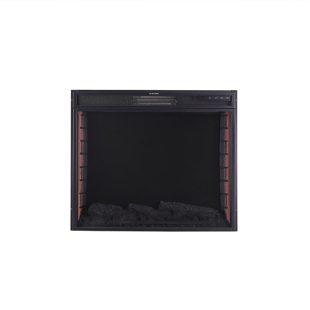 Electric Fireplace: Sleek Recessed Design with Dual Heating Options Living and Home 