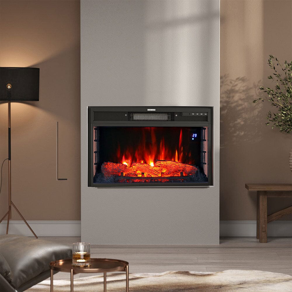Electric Fireplace Stove, Recessed and Freestanding Living and Home 