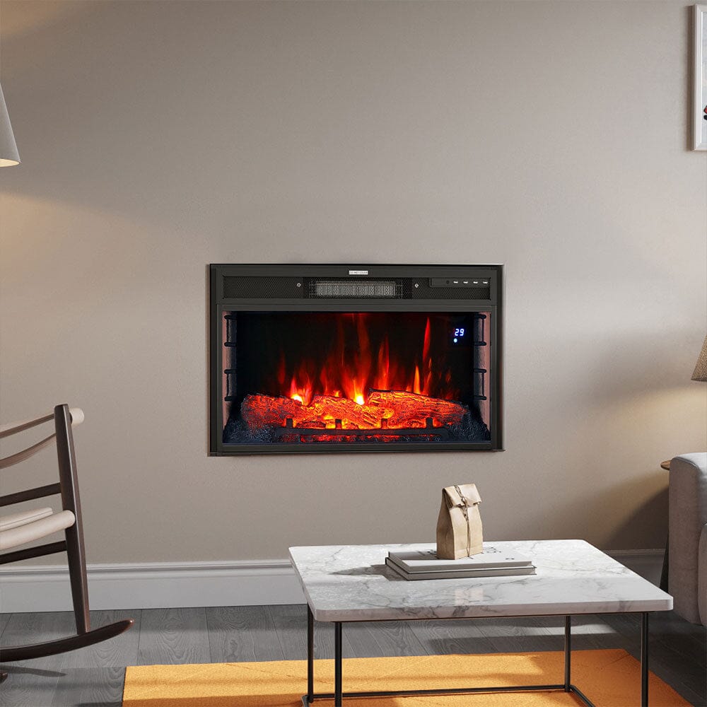 Electric Fireplace Stove, Recessed and Freestanding Living and Home 
