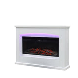 120cm W Electric Fireplace Suite 1800W with Ambient Light 7 LED Colours Fireplace Suites Living and Home 