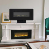 Electric Freestanding and Wall Mounted Fireplace with Stand Living and Home 