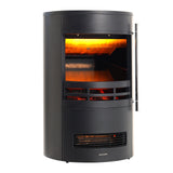 Freestanding Electric Fireplace with 3D Log Flames Living and Home 