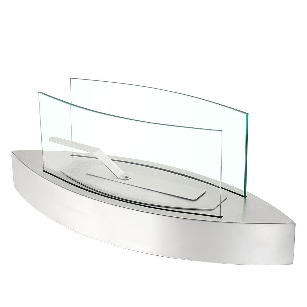 Unique Smokeless Stainless Steel Tabletop Ethanol Fireplace Living and Home 