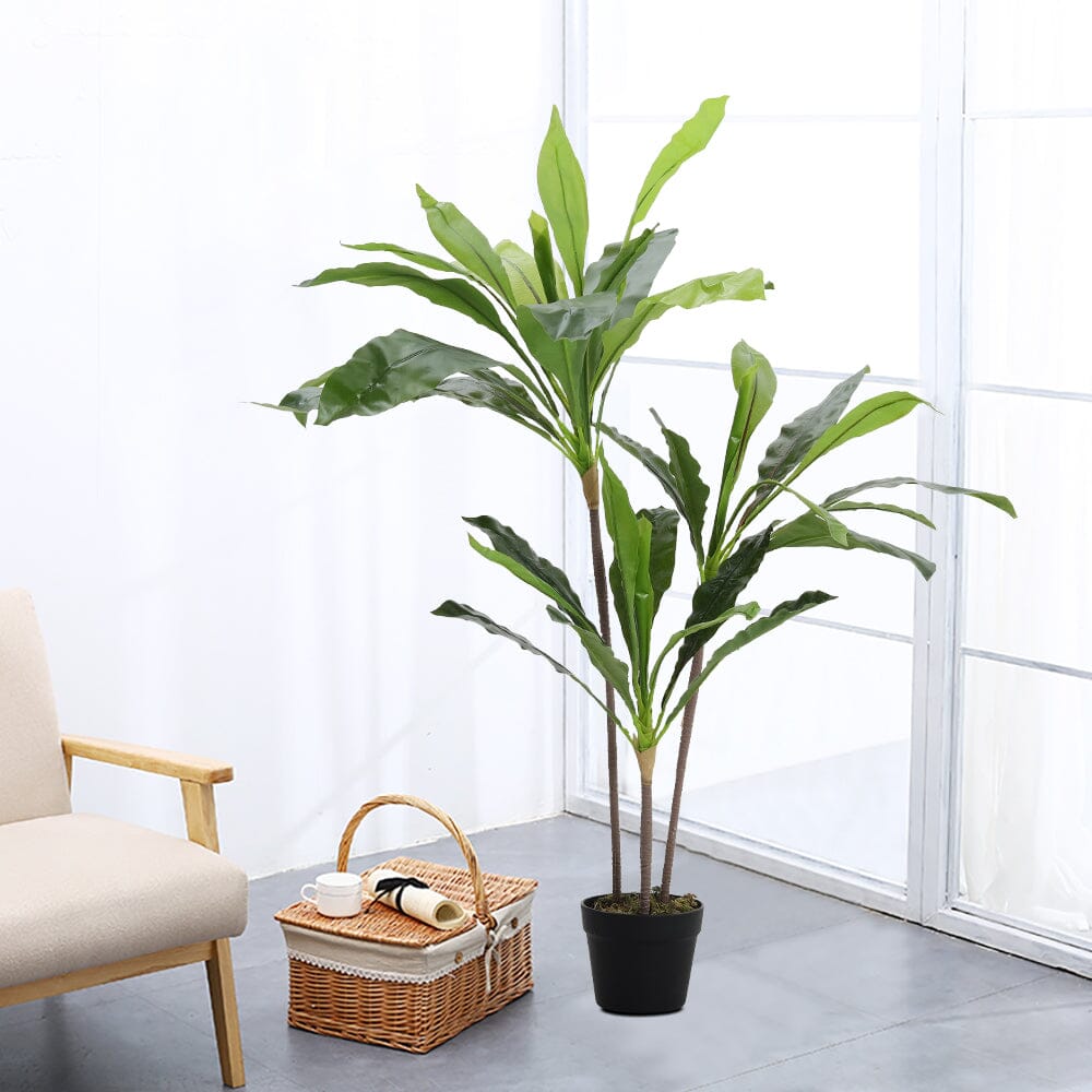 Large Indoor Artificial Potted Tree Living and Home 