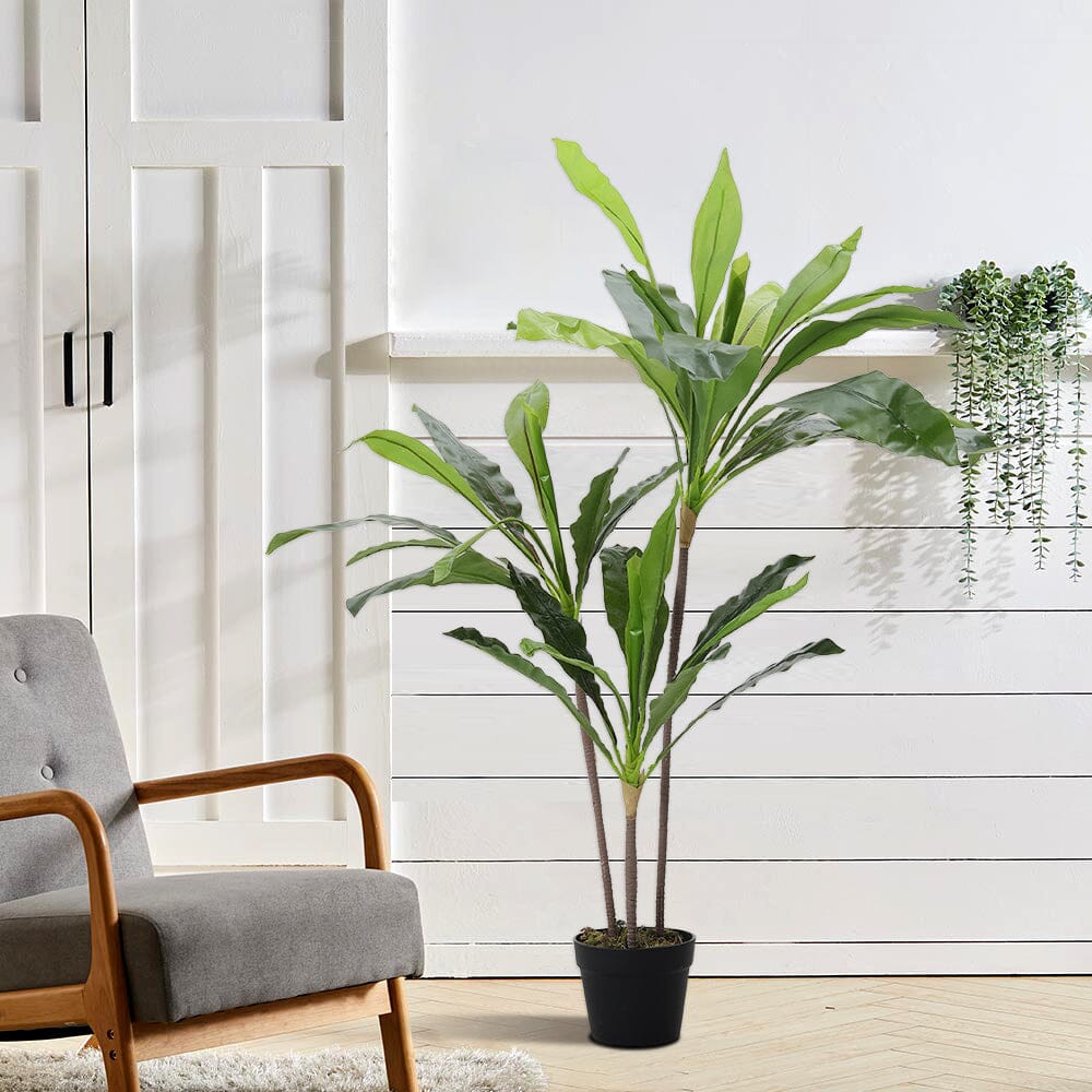 Large Indoor Artificial Potted Tree Living and Home 