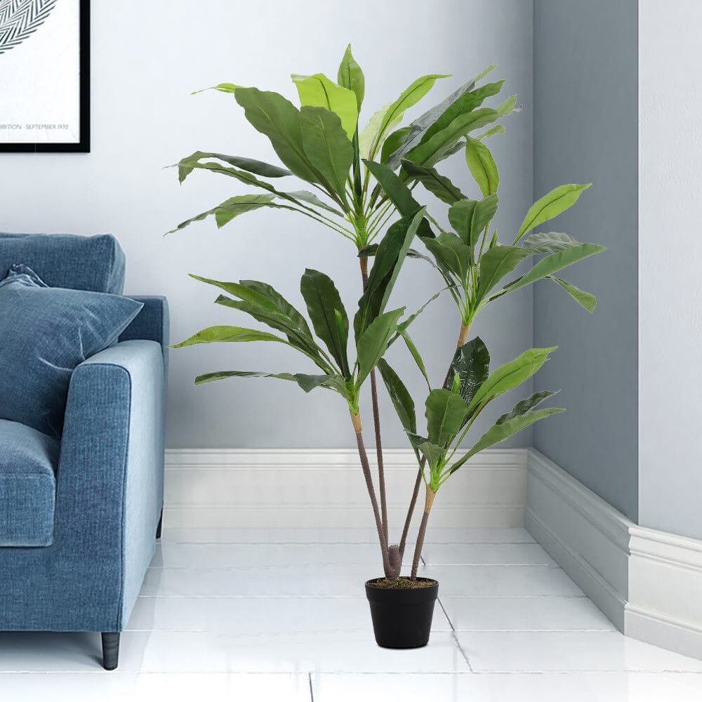 Large Indoor Artificial Potted Tree Living and Home 