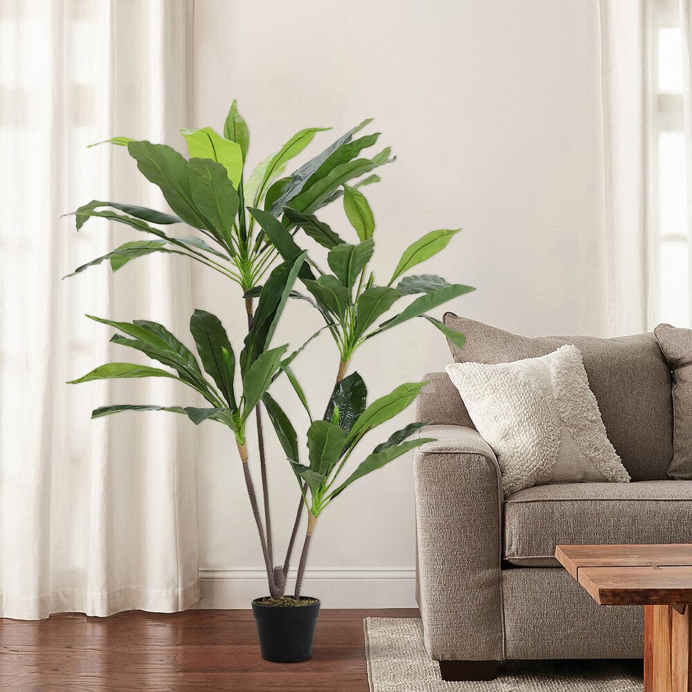 Large Indoor Artificial Potted Tree Living and Home 