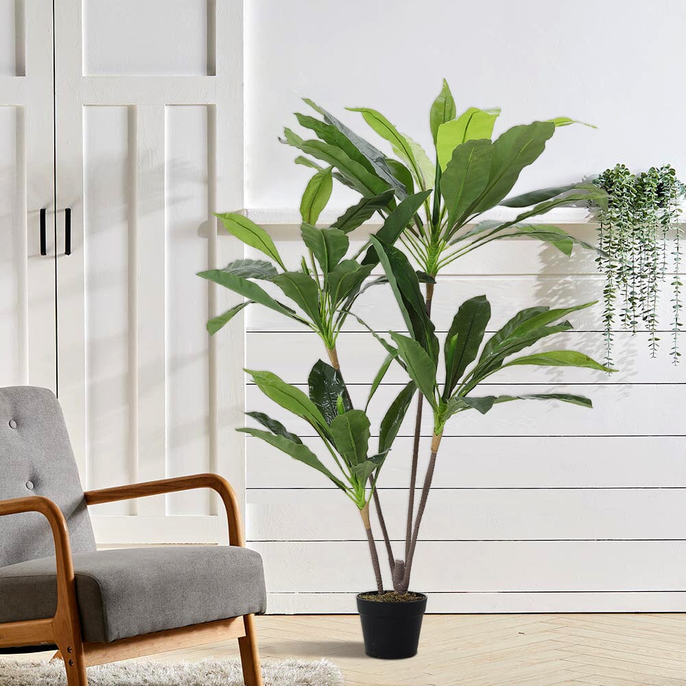 Large Indoor Artificial Potted Tree Living and Home 