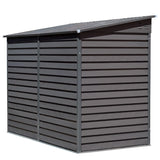 9ft W Motorcycle Storage Shed Lockable Steel Garden Bike Shed Garden Sheds Living and Home 