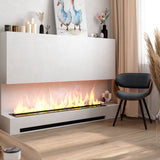 100/120/150cm W Latest Technology Electric 3D Water Vapour Fireplace For Party 7 Flame Colours Dancing Freestanding Fireplaces Freestanding Fireplaces Living and Home 