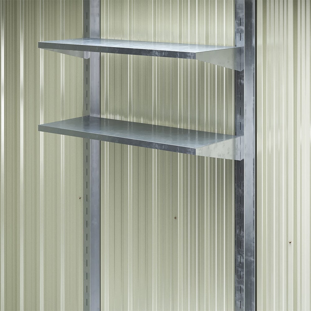 Large Galvanized Steel Acrylic Storage Shed Living and Home 