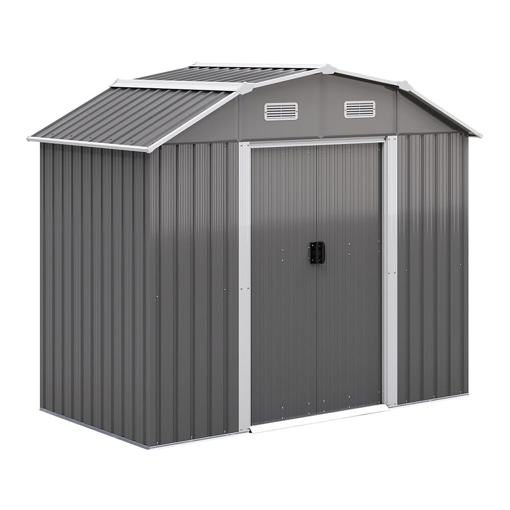 Large Galvanized Steel Acrylic Storage Shed Living and Home 