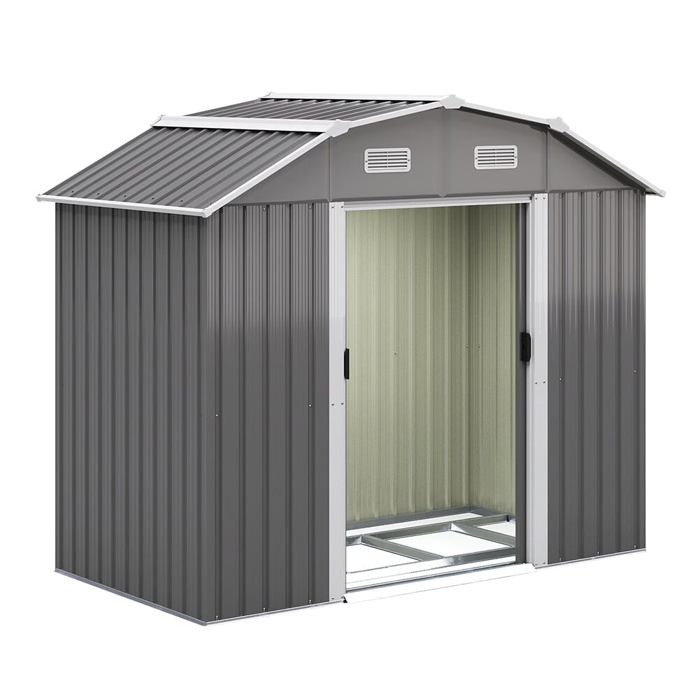 Large Galvanized Steel Acrylic Storage Shed Living and Home 