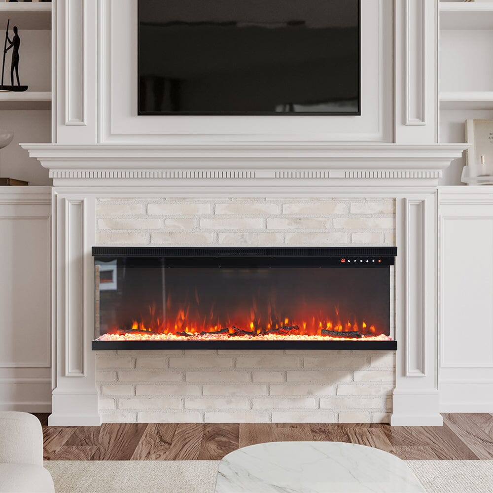 3-Sided Electric Fireplace – A Perfect Fusion of Style, Warmth, and Versatility Living and Home 