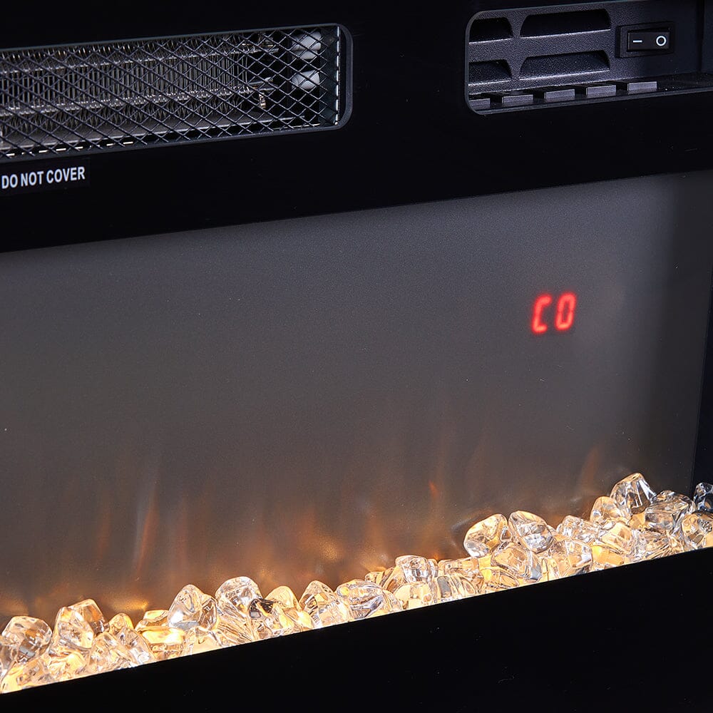 Elegant and Functional Electric Fireplace TV Stand with Modern Features Living and Home 