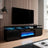 Elegant and Functional Electric Fireplace TV Stand with Modern Features Living and Home Black Fireplace TV Stand 