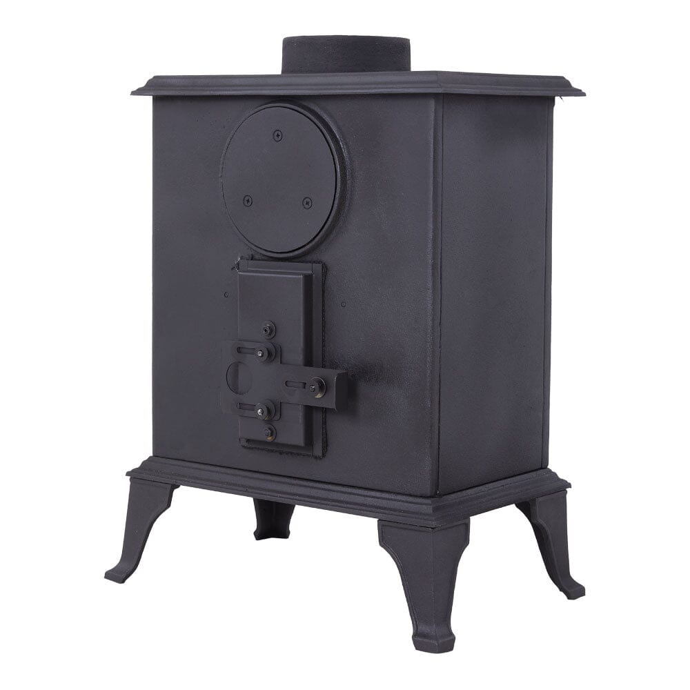 Freestanding Cast Iron Wood Burning Stove Fireplace Living and Home 