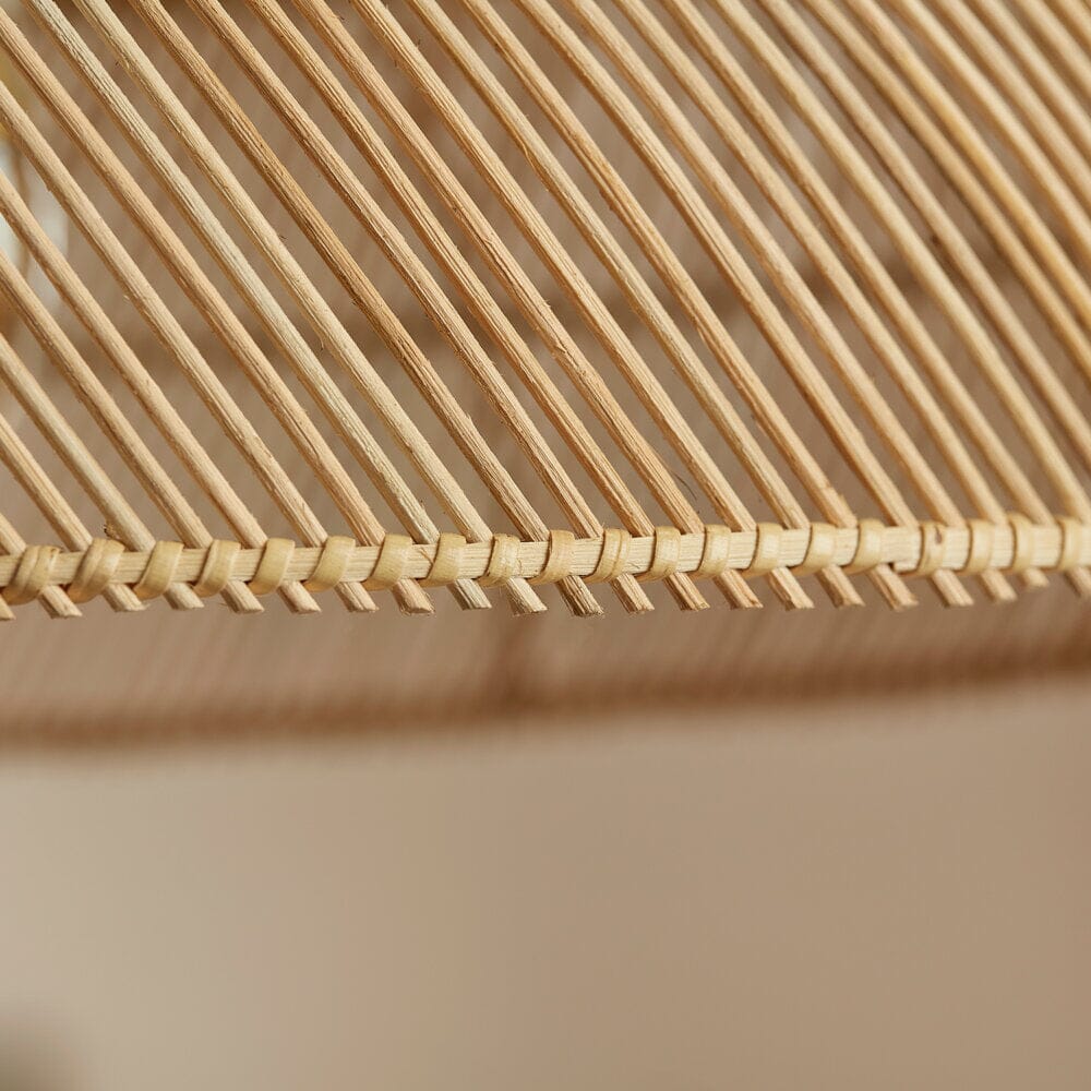Lightsin Handcrafted Rattan LED Lid-Shaped Pendant Light Lightsin UK 